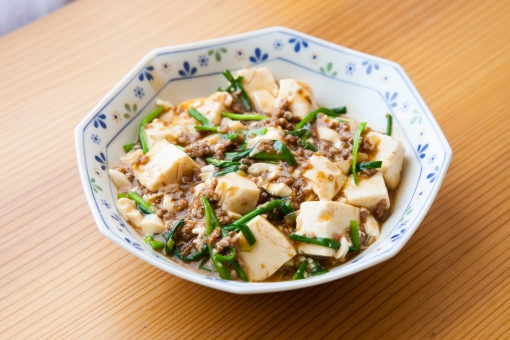 ニラマーボー豆腐